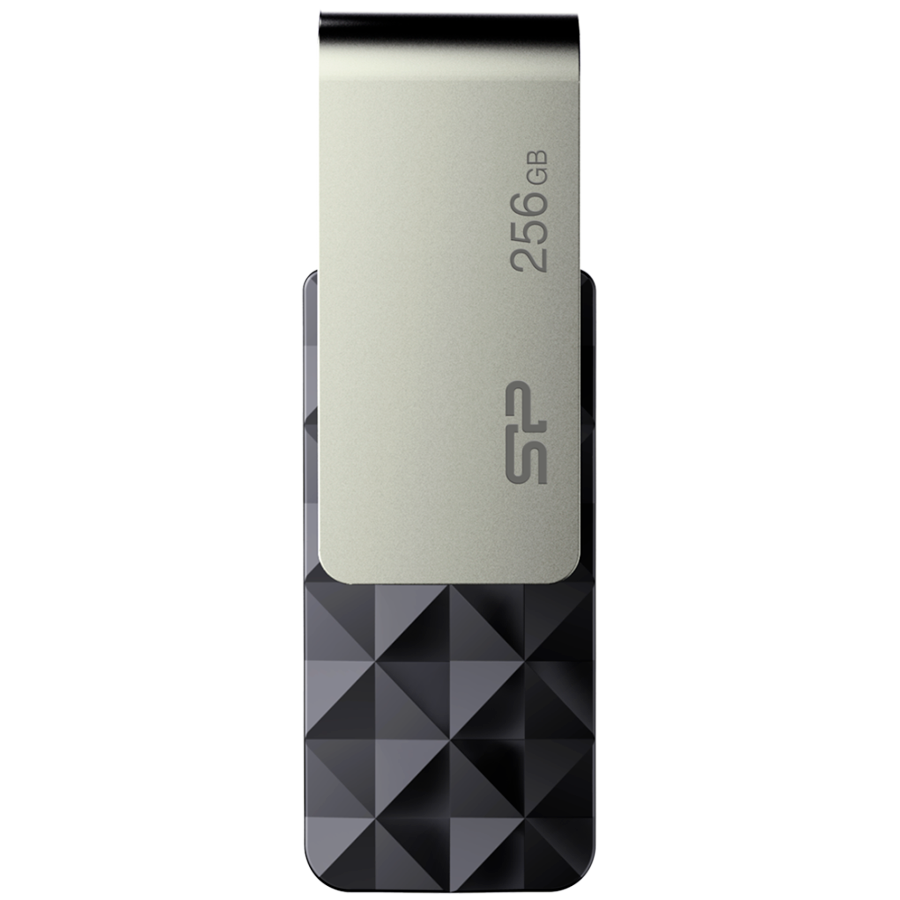 Флэш-накопитель Silicon Power Blaze - B30, 32GB, Black (SP032GBUF3B30V1K)