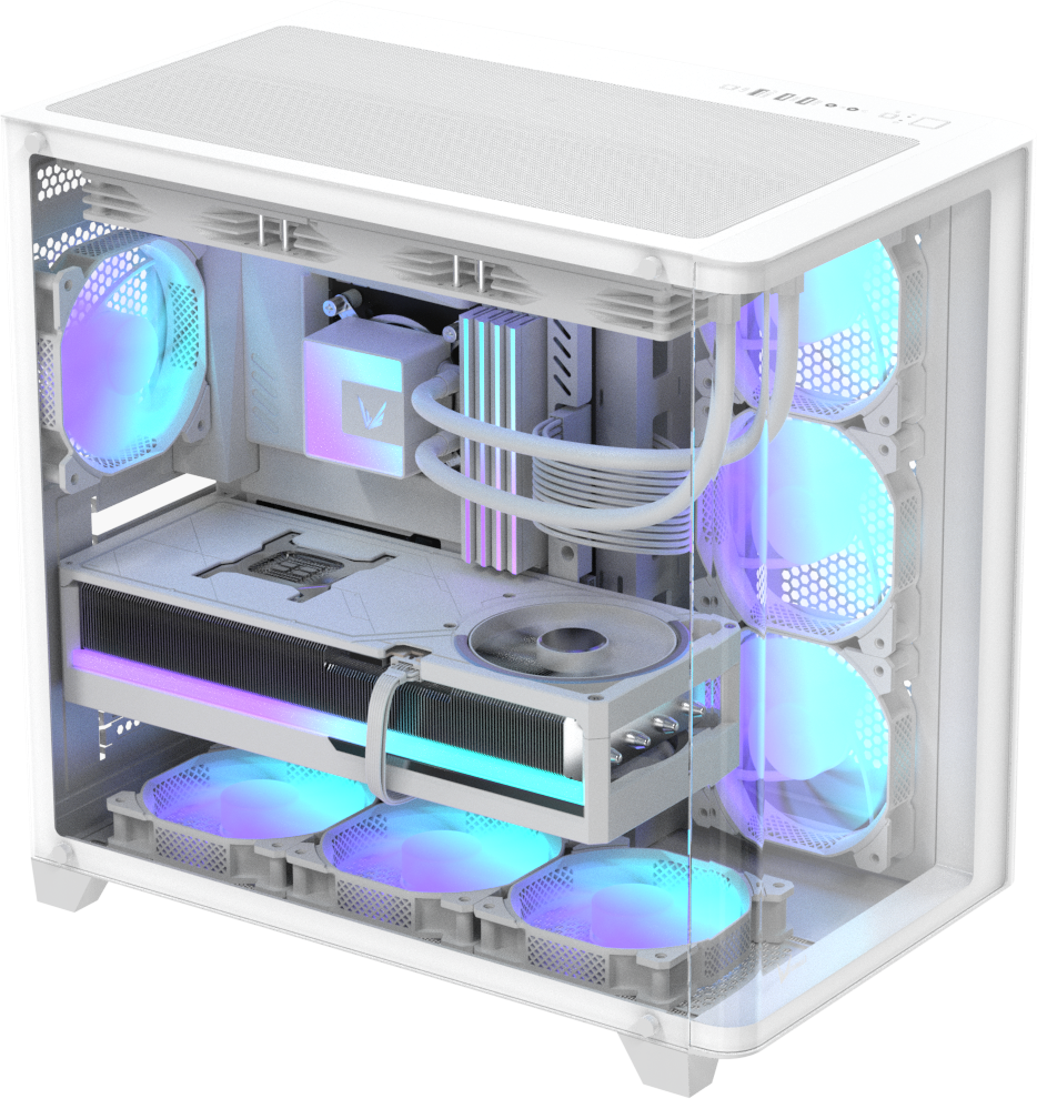 Компьютерный корпус Formula V Crystal U2 Floe White (Crystal U2 Floe White)
