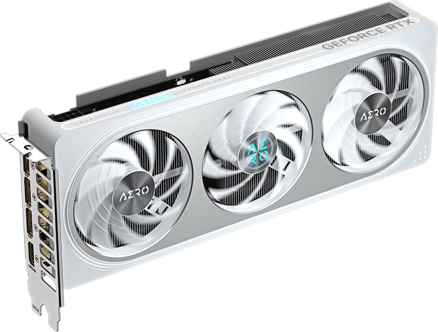 Видеокарта Gigabyte GeForce RTX 5060 AERO OC 8G (GV-N5060AERO OC-8GD)