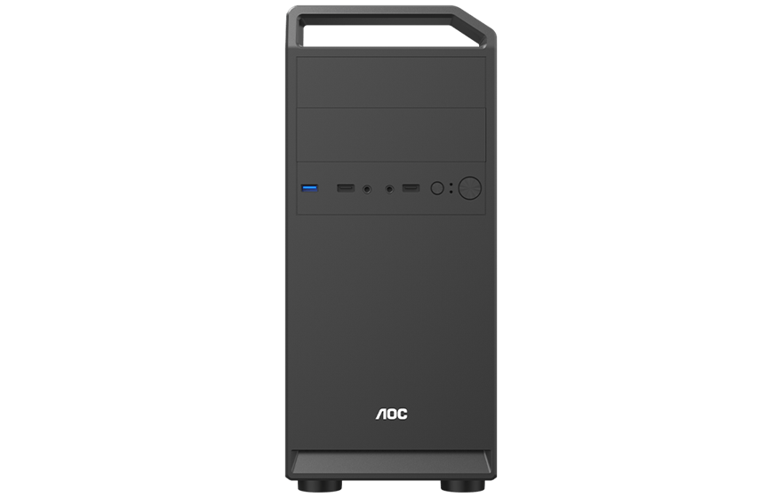 Корпус AOC CB104B, Черный (AOC-CB104-BEV1B-G)