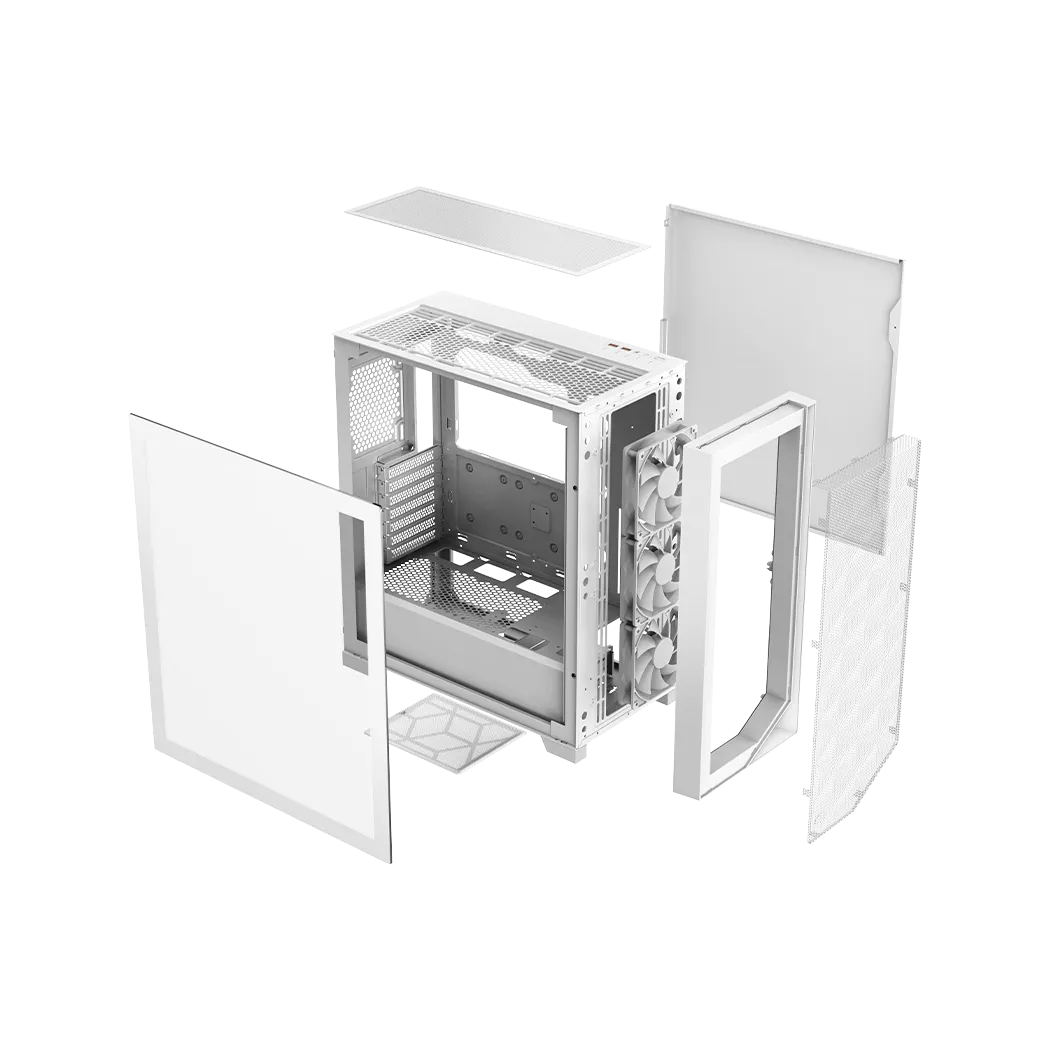Корпус PCCooler C3D510 WH ARGB White (C3D510 WH ARGB)