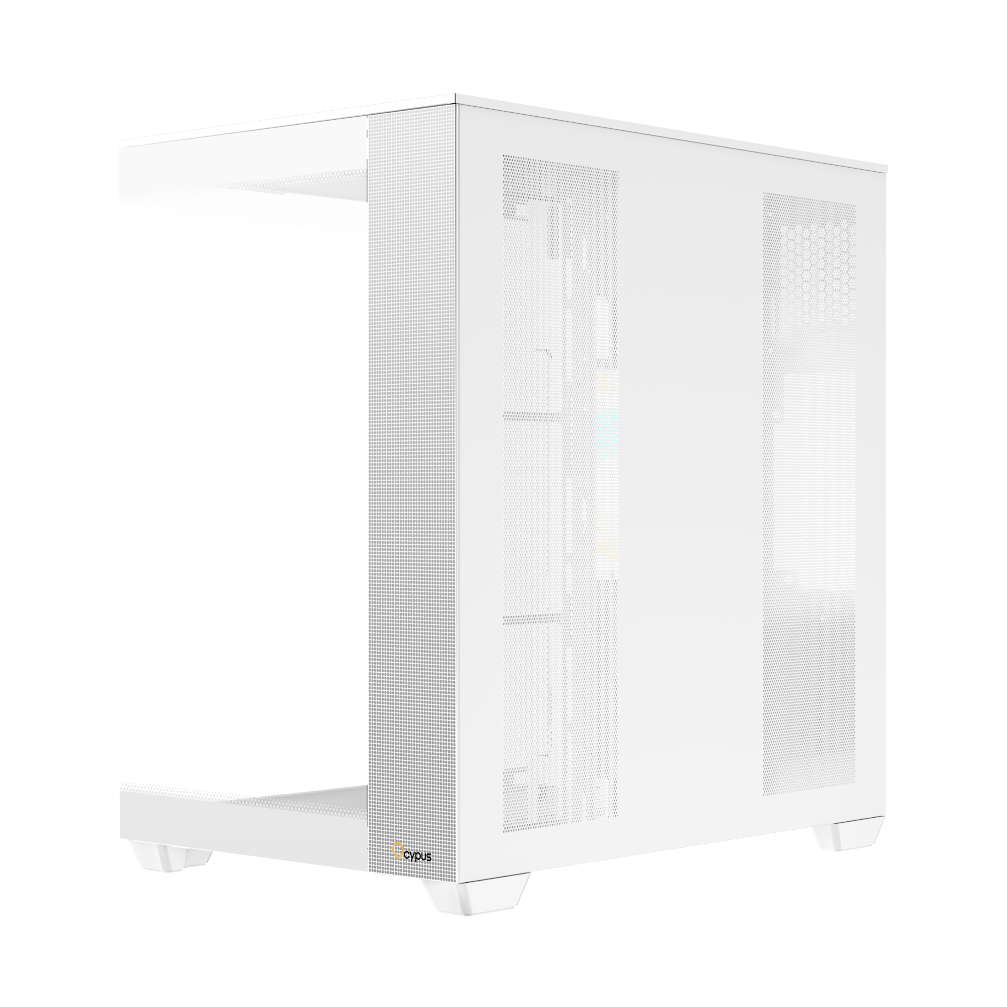 Корпус Ocypus Delta C74 WH ARGB - Белый (Delta-C74-WHD200XX-GL)