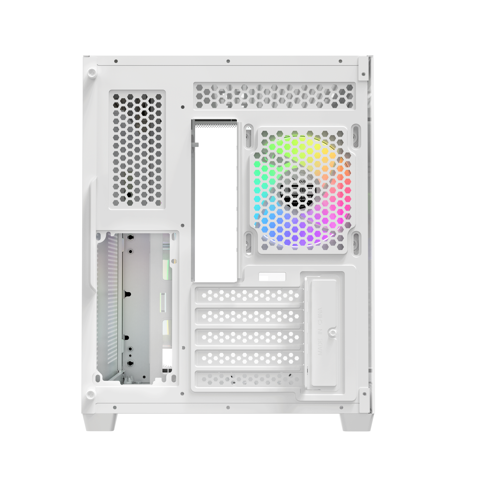 Корпус Ocypus Iota C50 WH Curve ARGB Digital (Iota-C50-WHD300CD-GL)
