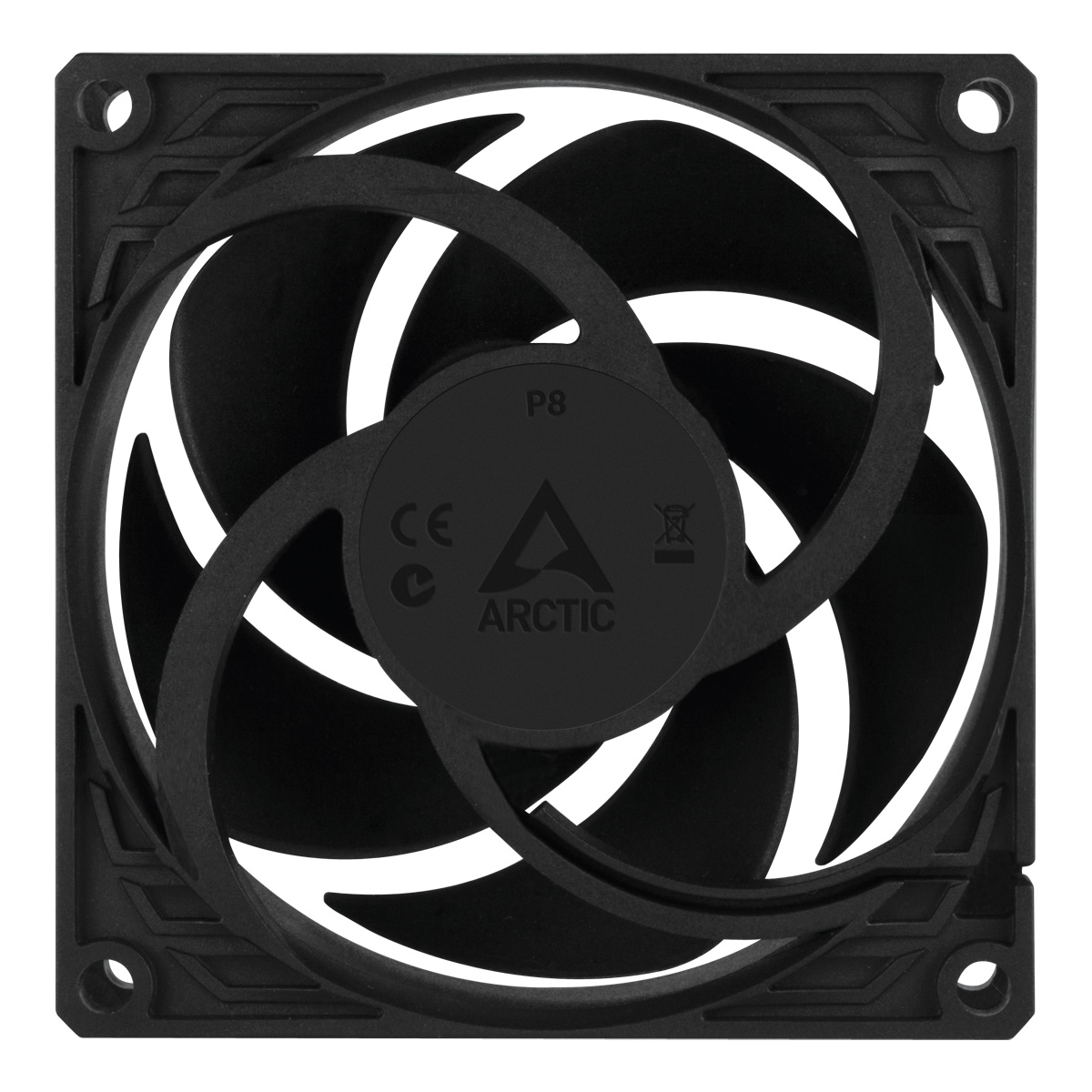 Кулер для корпуса ARCTIC P8, Black (ACFAN00147A)
