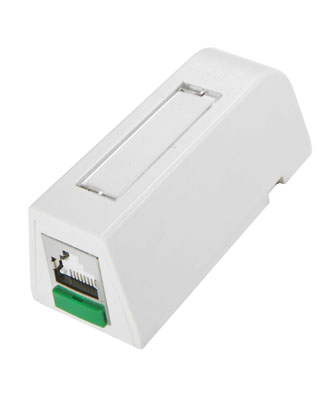 Накладная коробка MOLEX PowerCat Synergy, 6 портов, без модулей (unloaded), цвет белый (SSY-00016-02)