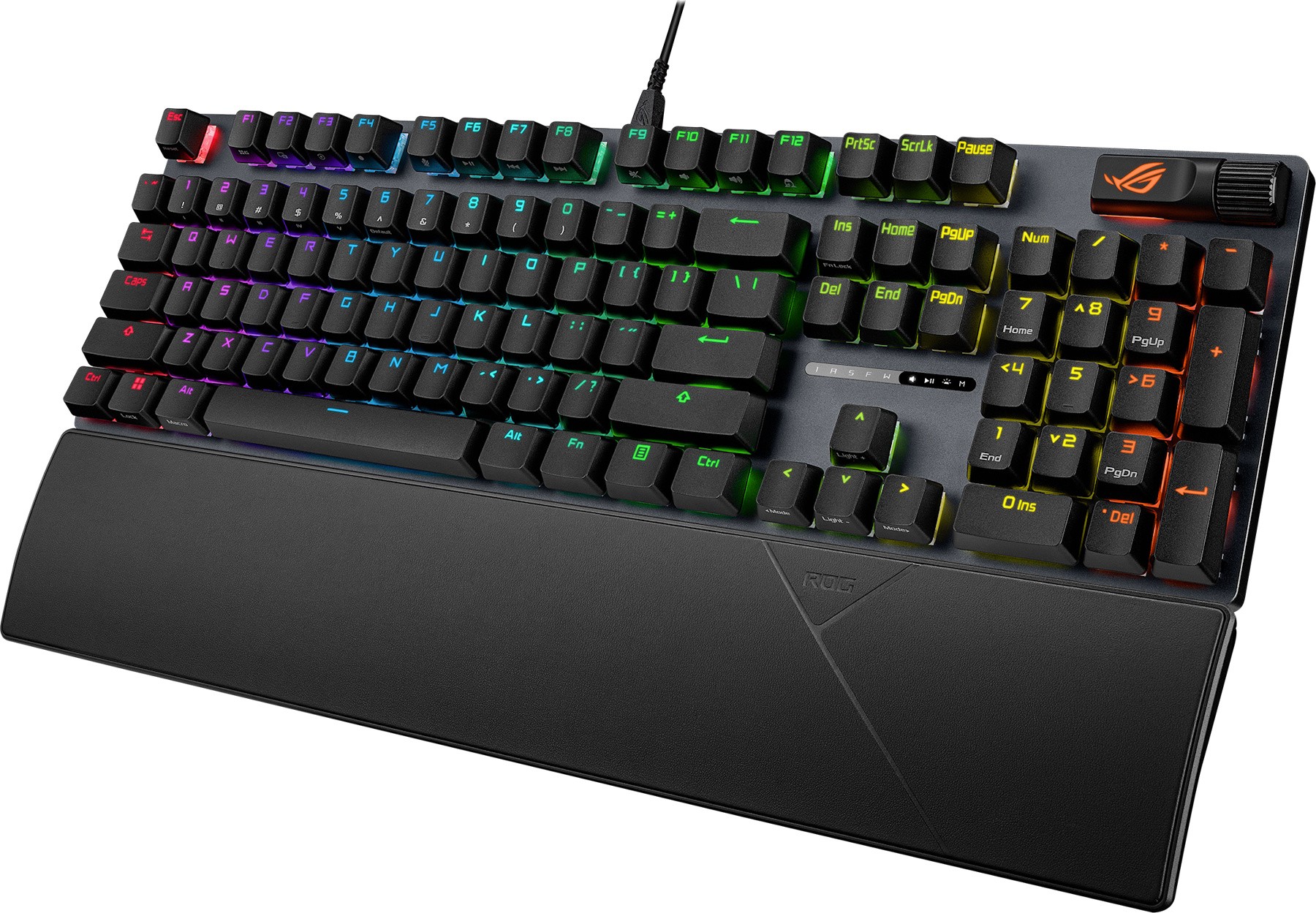 Клавиатура Asus XA14 ROG Strix Scope II X, NX Snow V2 (90MP03XF-BKRA00)