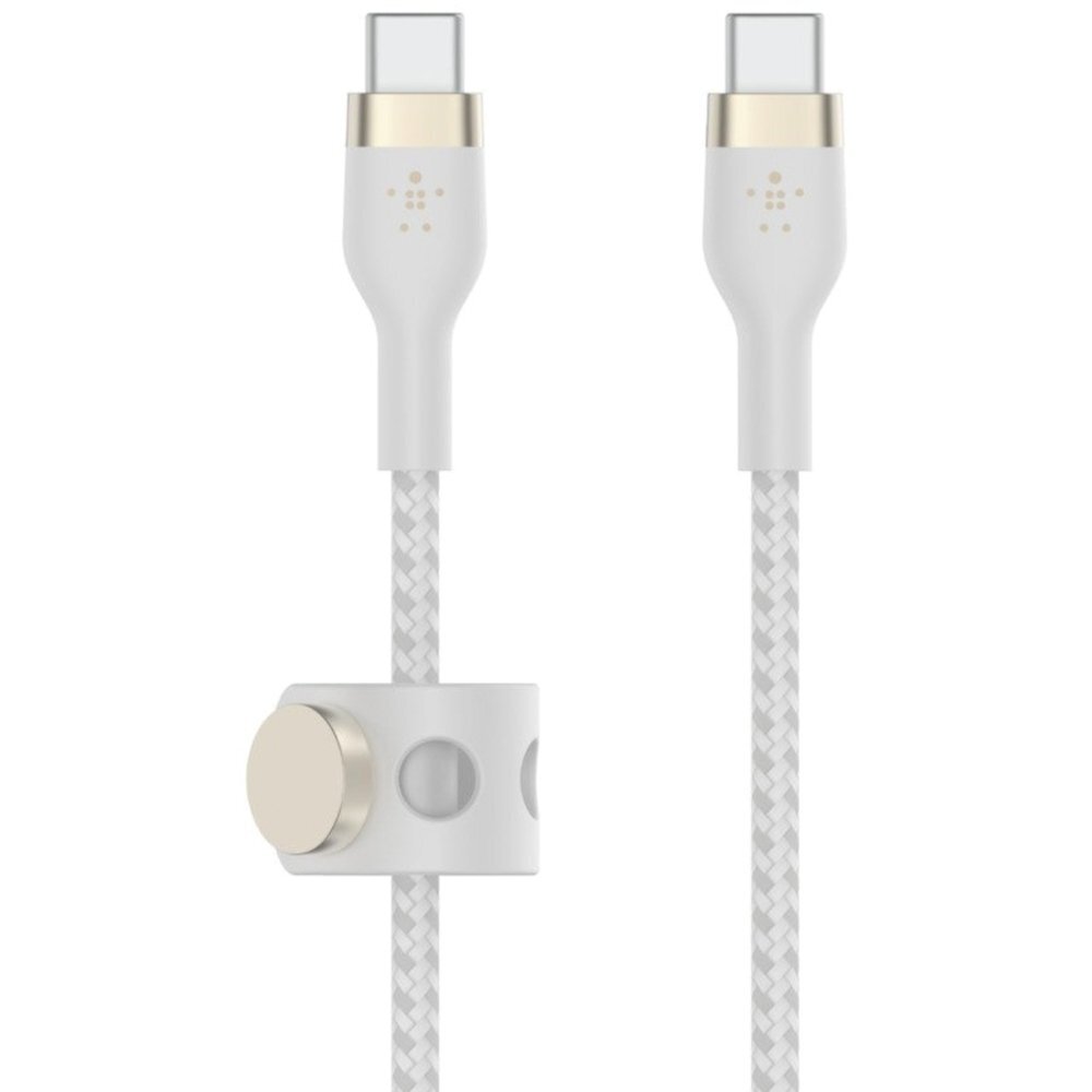 Кабель Belkin USB-C to USB-C, 1M, White (CAB011BT1MWH)