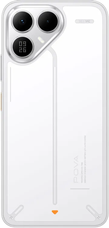 Смартфон TECNO Pova 8 5G, 256+8 GB Arc White (LK6/256/8GB/Arc White)