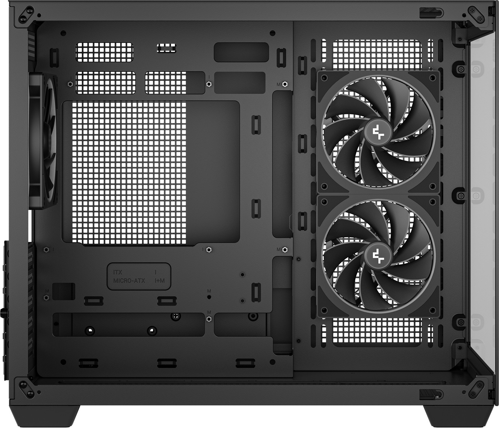 Компьютерный корпус Deepcool CG330 3F (R-CG330-BKNGM3-G)