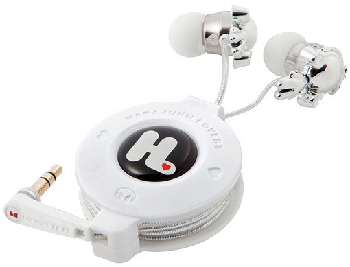 Наушники Monster Harajuku Lovers Space Age - Silver-White (128692)
