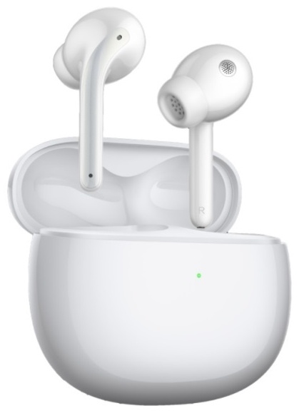 Bluetooth гарнитура Xiaomi Buds 3, Gloss White (BHR5526GL)