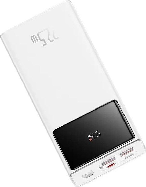 Портативный внешний аккумулятор Baseus Star-Lord 20000mAh, 22.5W - White (PPXJ080002)