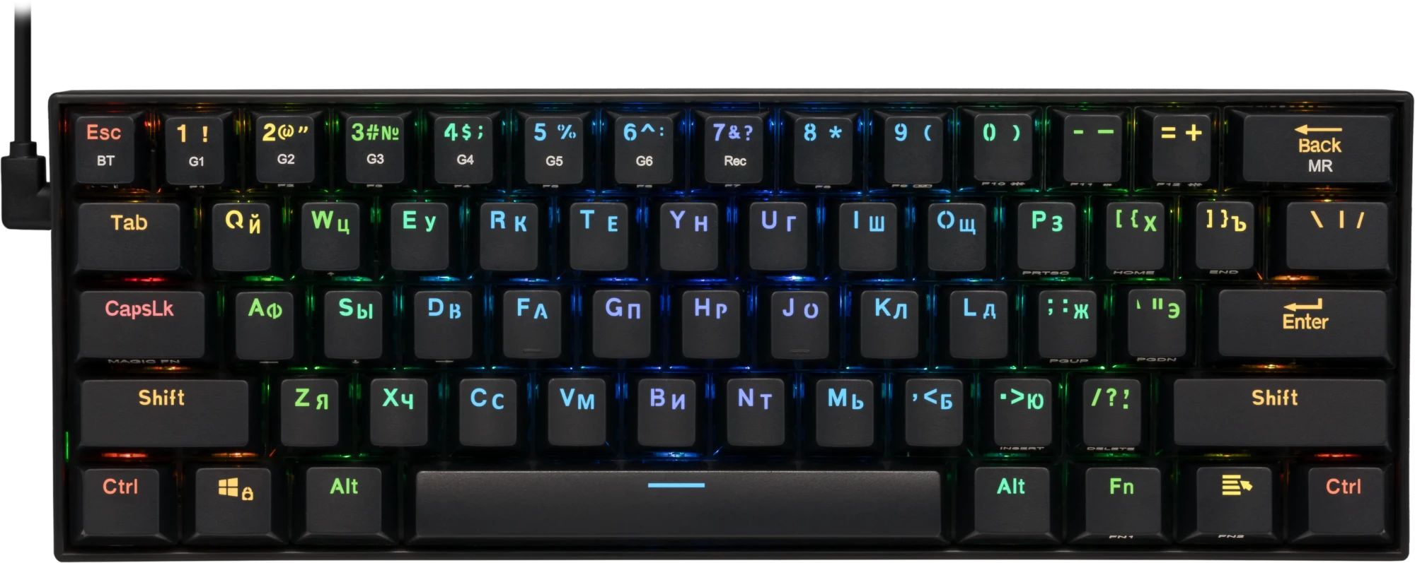 Клавиатура Redragon Draconic black (77696)