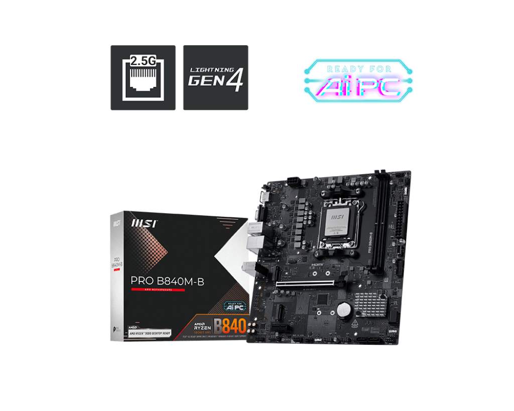 Материнская плата MSI PRO B840M-B (PRO B840M-B)