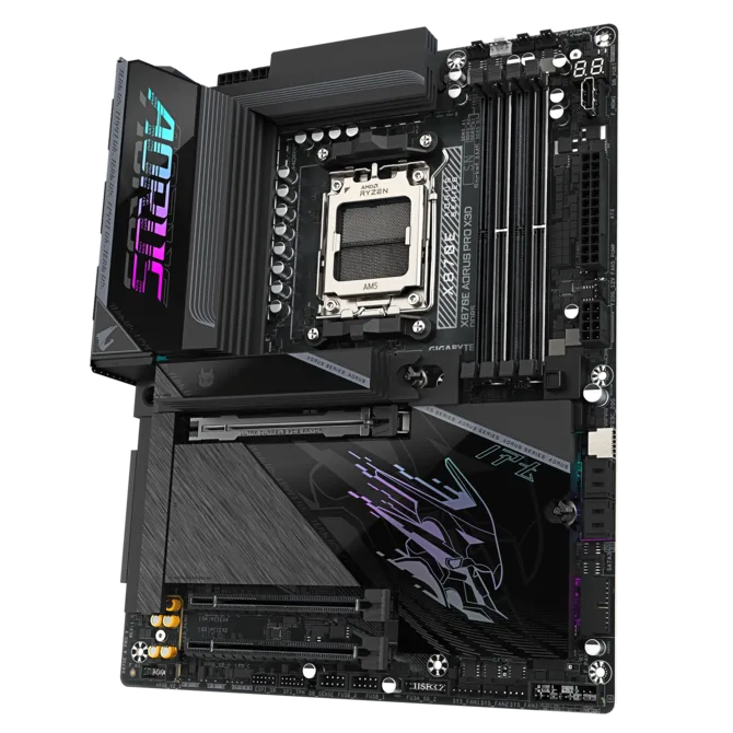 Материнская плата Gigabyte X870E Aorus Pro X3D (X870E A PRO X)
