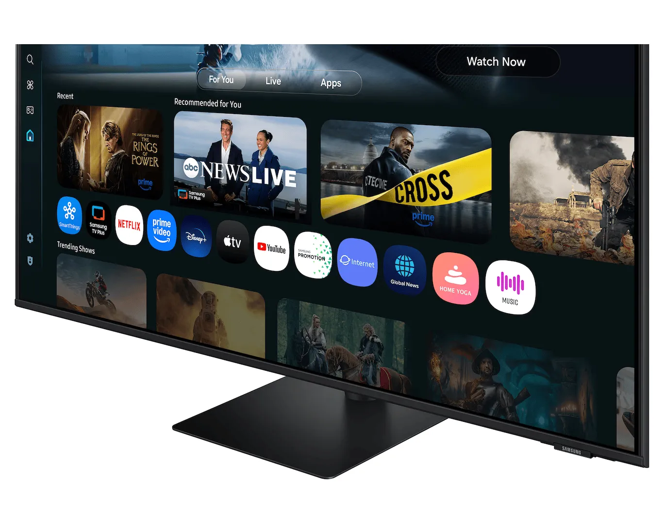Smart монитор M7 M70F 4K Samsung Vision AI 43" (LS43FM702UIXCI)