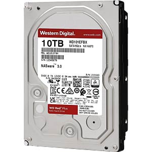 Жесткий диск для NAS систем HDD 10Tb Western Digital RED Plus (WD101EFBX) Жесткий диск для NAS систем HDD 10Tb Western Digital RED Plus (WD101EFBX)