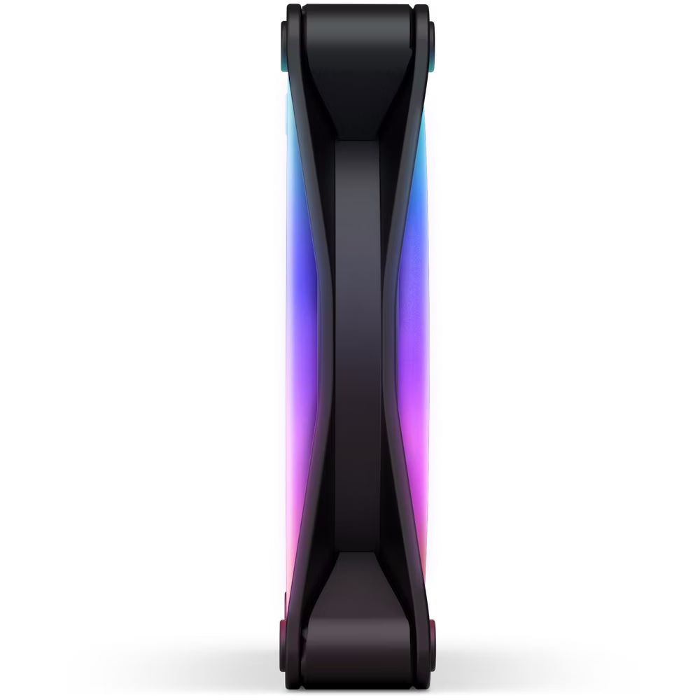 Кулер для компьютерного корпуса NZXT F120 RGB DUO Black (RF-D12SF-B1)