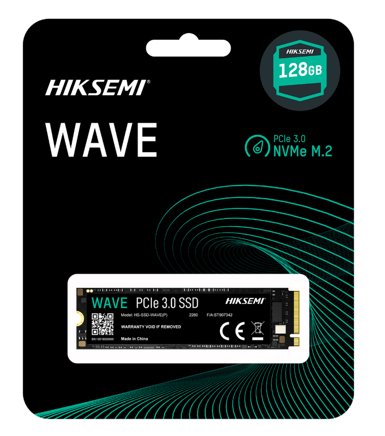  Твердотельный накопитель SSD M.2 PCIe 128 GB Hiksemi (Hikvision) (HS-SSD-WAVE(P) 128G)
