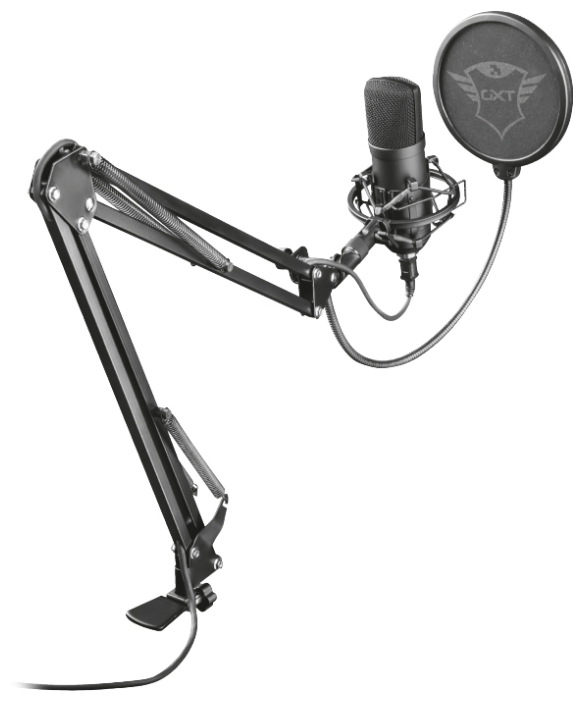Студийный USB-микрофон Trust GXT 252 EMITA STREAMING MICROPHONE (21753)