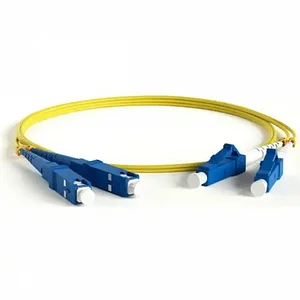 Патч-корд оптический TWT, PVC, дуплексный, LC/PC-SC/PC, MM 50/125, 2.0 м (TWT-2LC-2SC/OM2-2.0)