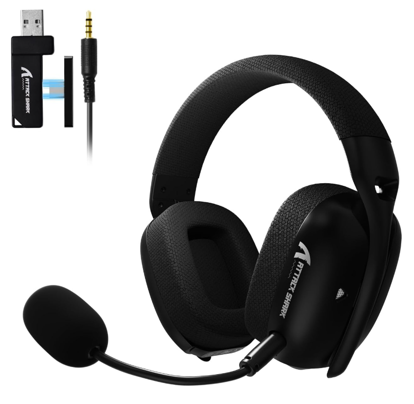 Наушники Attack Shark L80 PRO - Black (L80 PRO Black)