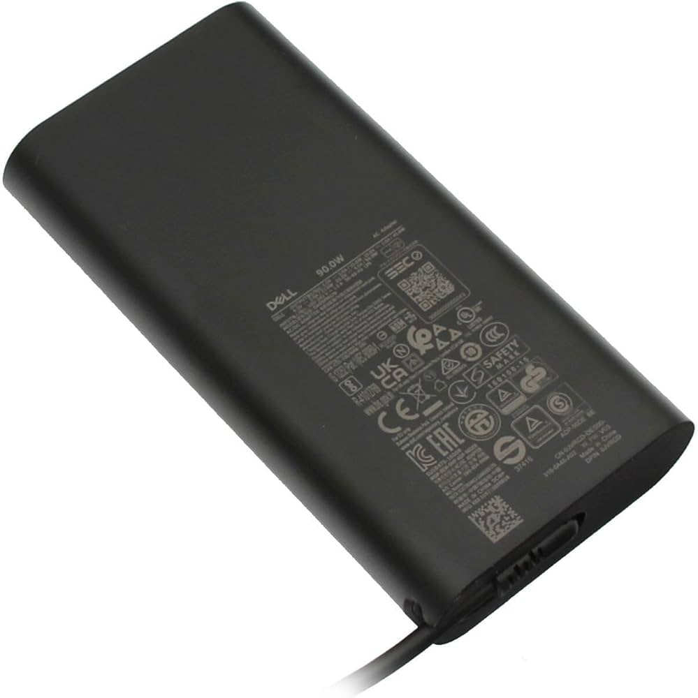 Адаптер Dell USB-C 90 W with 1 meter Power Cord - Euro (452-BDUJ)