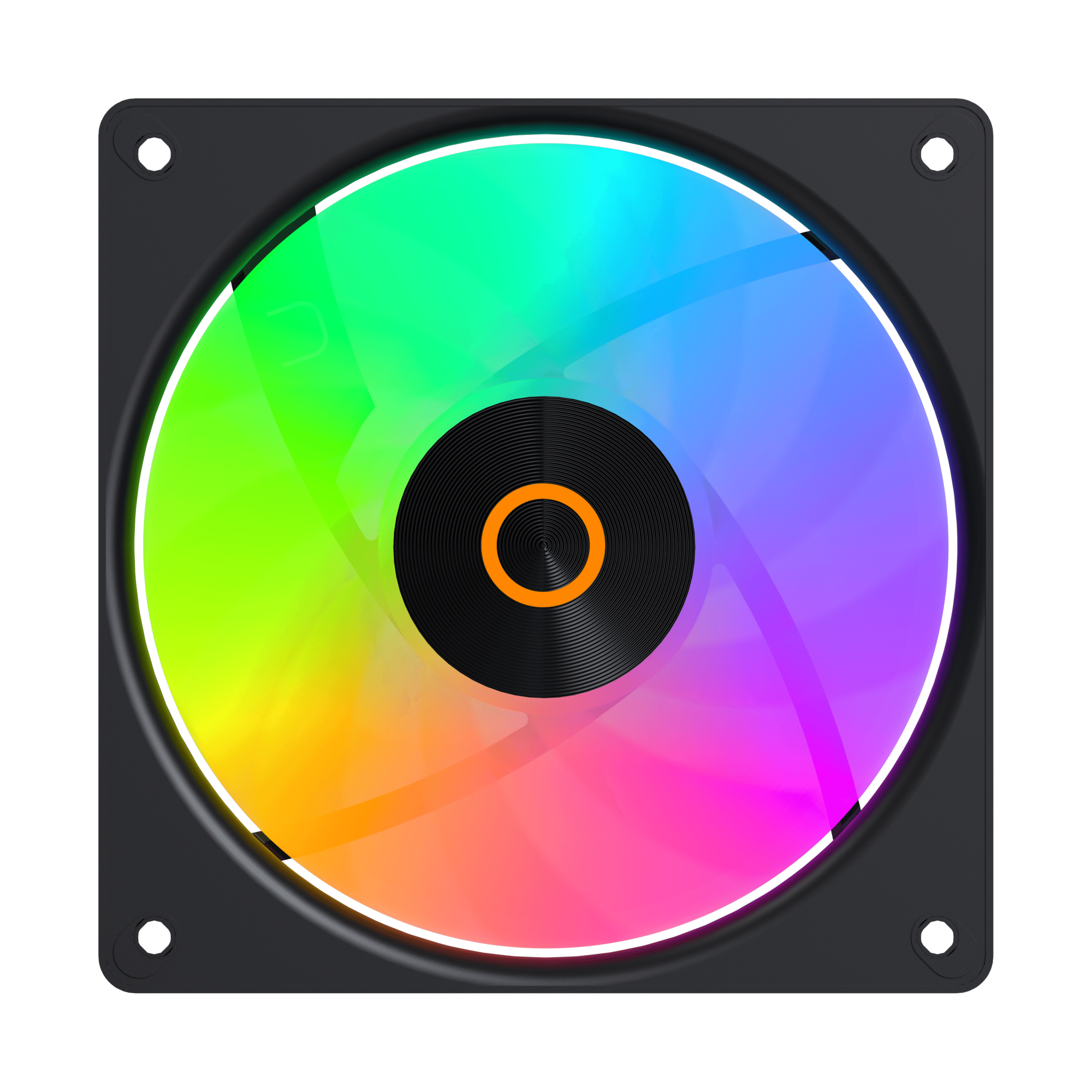 Вентилятор для корпуса Ocypus Gamma F12 Elite BK ARGB REVERSE BLADE 3-IN-1 (Gamma-F12-BK3AM01E-GL)