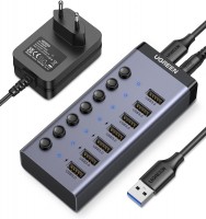 USB 3.0 HUB 7 port + доп.питание CM481 (90307)
