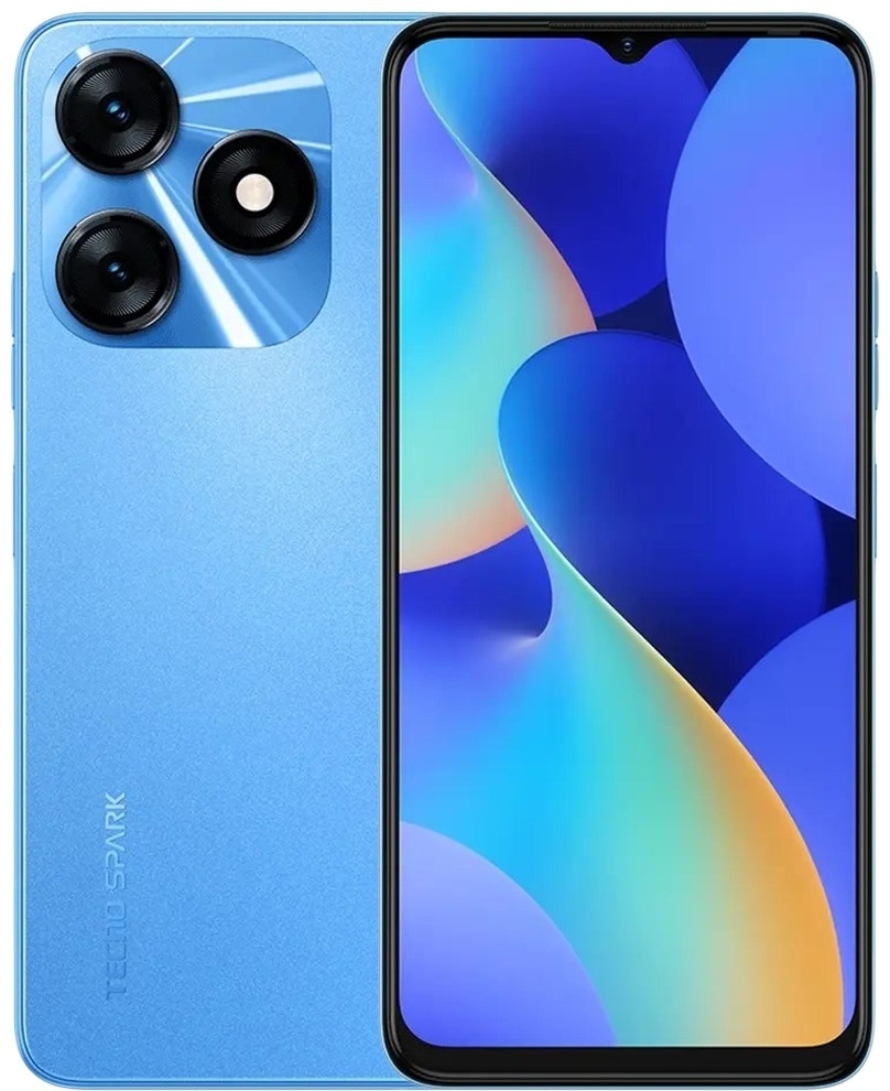 Смартфон Tecno Spark 10, 4/128GB, Meta Blue (KI5Q META BLUE 4/128GB)