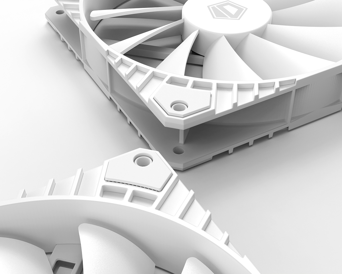 Вентилятор для корпуса ID-Cooling WF-14025-XT White V2 (ID-FAN-WF-14025-XT-WHITE-V2)