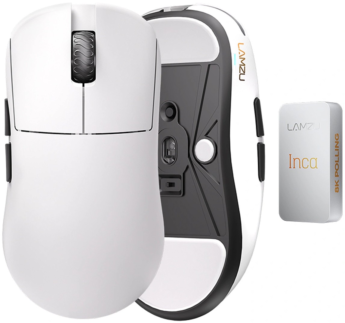 Мышь Lamzu INCA, WHITE (6975637430046)