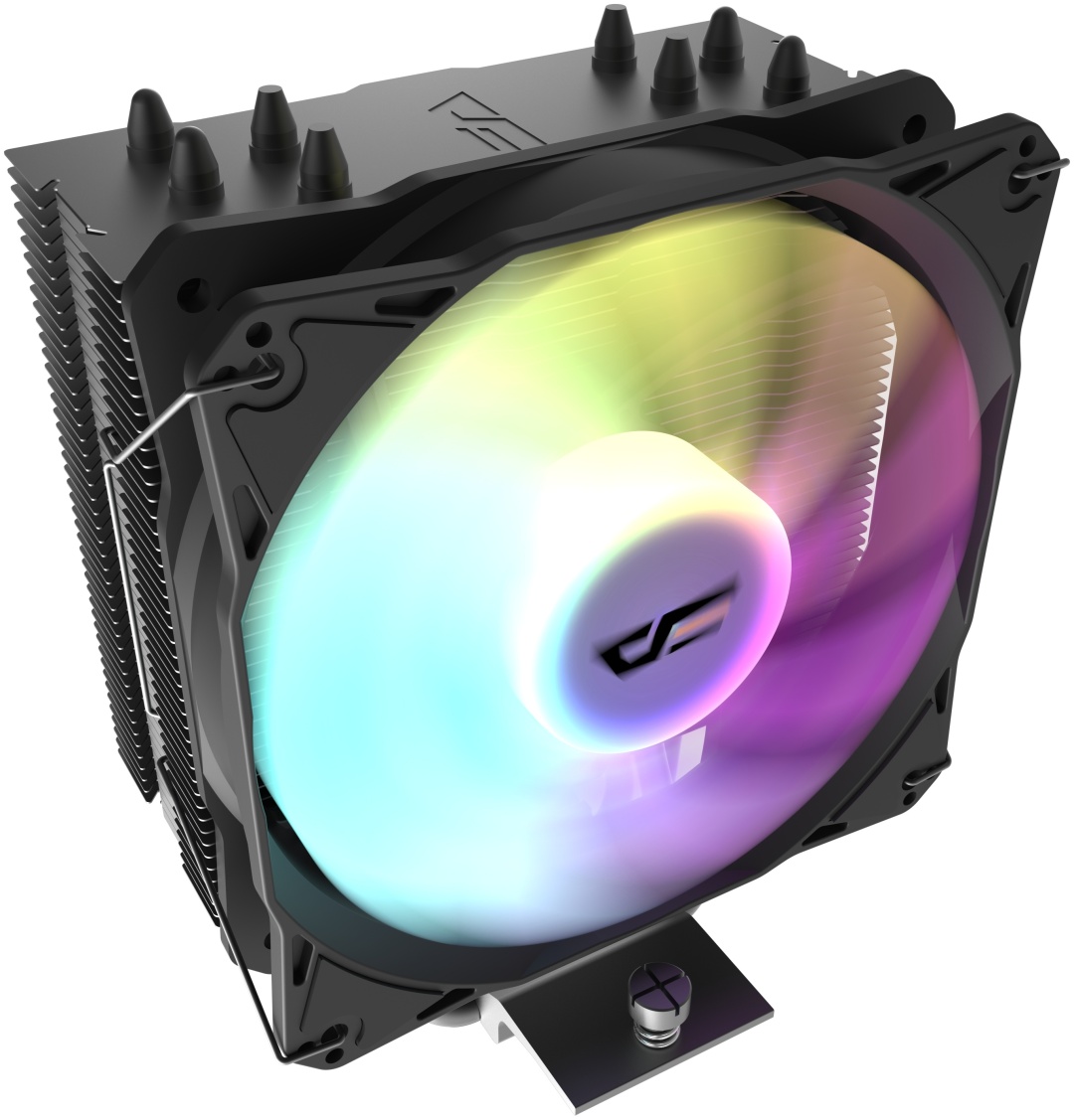 Вентилятор для процессора DarkFlash F4 PRO A-RGB, black (DS-F4 PRO-B2G)