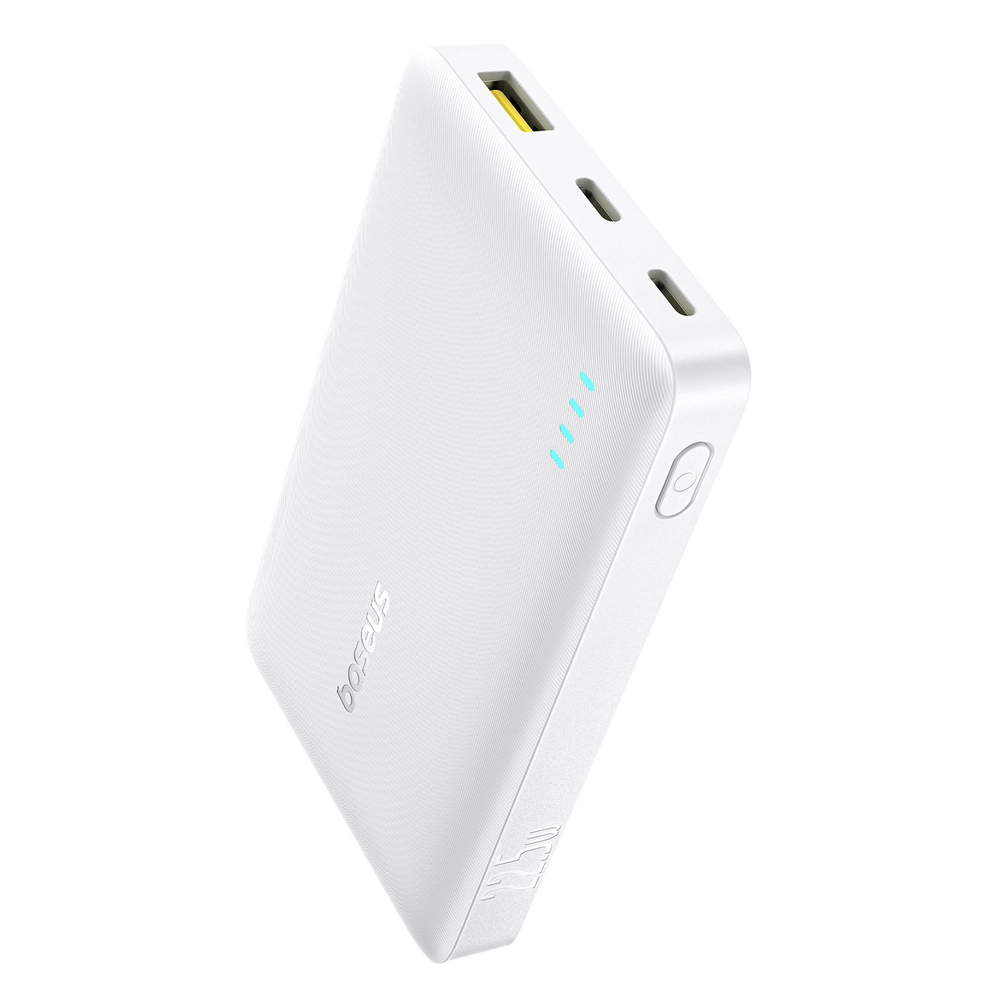 Портативный внешний аккумулятор Baseus EnerFill FP21, 10000mAh 22.5W - White (P1008210D213-00)