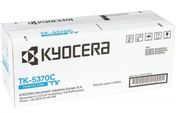 Тонер-картридж TK-5370C 5 000 стр. Cyan (1T02YJCNL0)