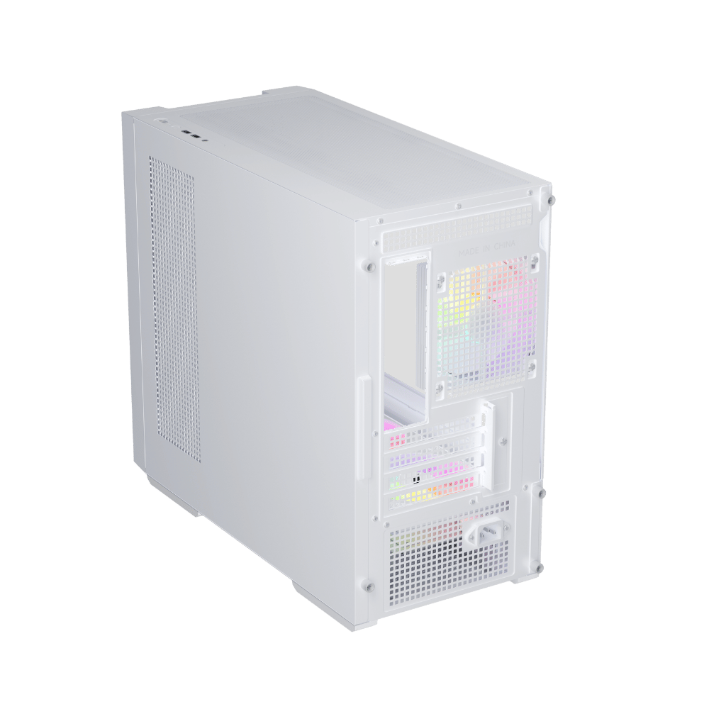 Компьютерный корпус 1STPLAYER AU6 White (AU6-WH-2FA7-14-W-2FA7R-W-1FA7-W)