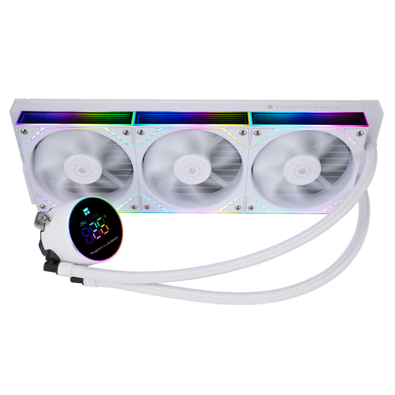 Кулер с водяным охлаждением Thermalright Frozen Magic 360 Digital ARGB WHITE V2 (TL-M12QW)
