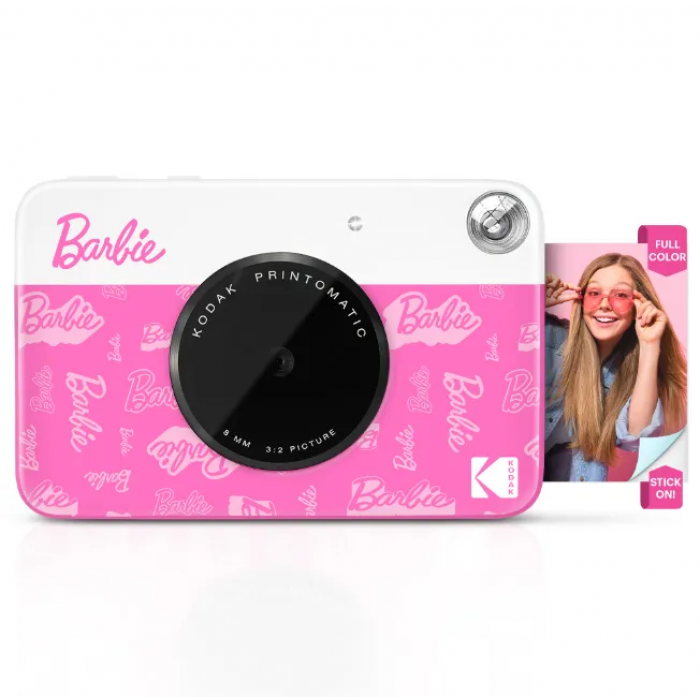 Фотоаппарат моментальной печати Kodak PRINTOMATIC Barbie светло-розовый (RODOMATICB20)
