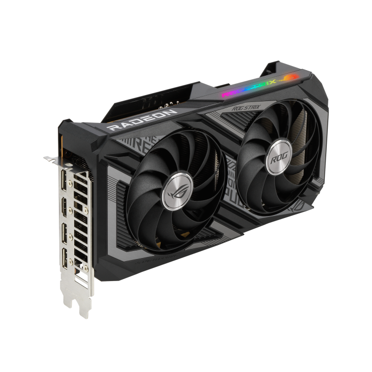 Видеокарта ASUS RX 6600 XT ROG Strix Gam OC (ROG-STRIX-RX6600XT-O8G-GAMING)