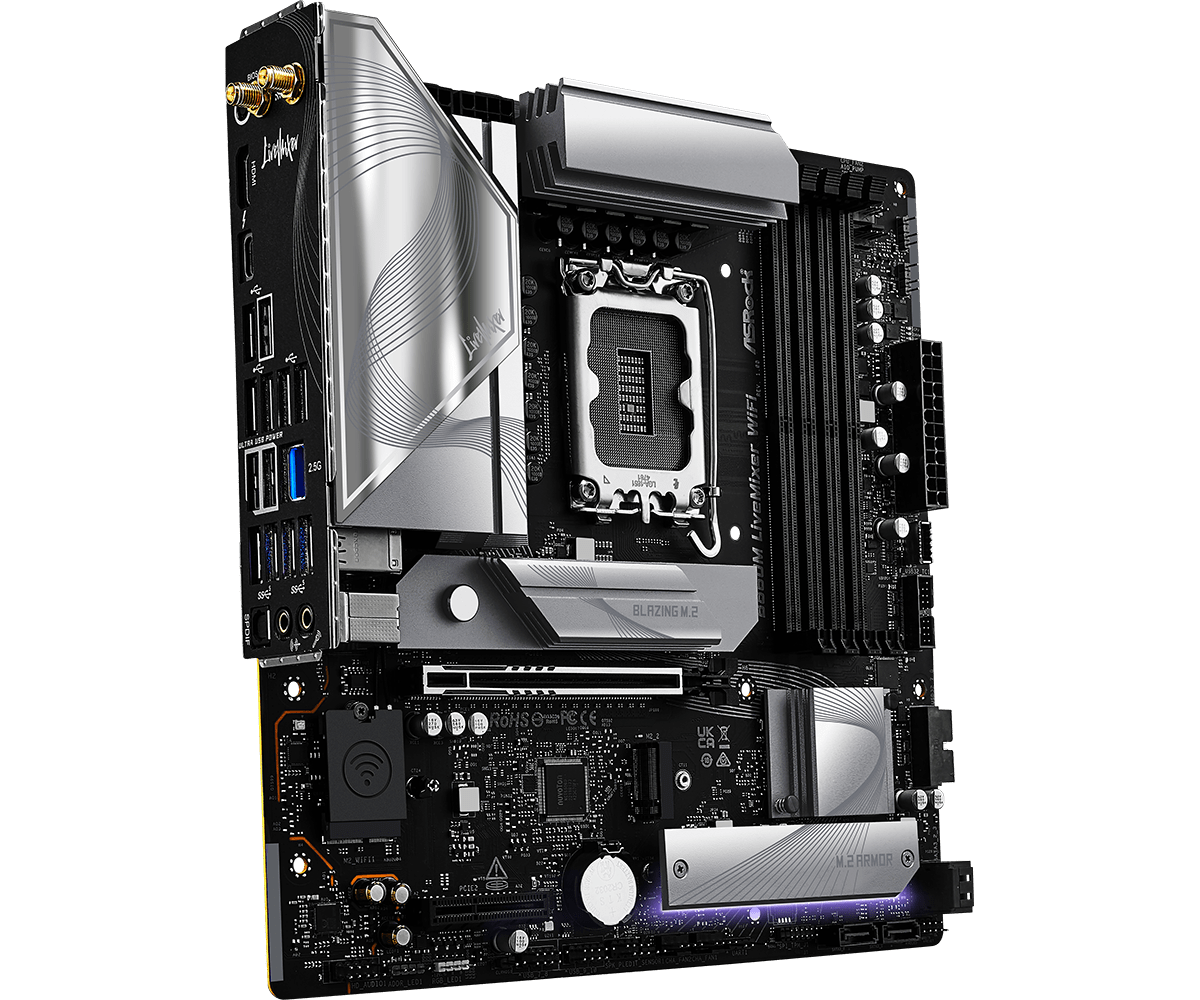 Материнская плата ASRock B860M LIVEMIXER WIFI (B860M LIVEMIXER WIFI)