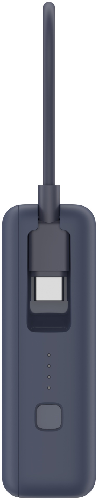 Портативный внешний аккумулятор Xiaomi 33W Power Bank 10000mAh (Integrated Cable) Ice Blue GL (PB1033MI-Ice Blue)