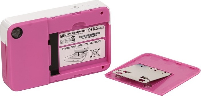 Фотоаппарат моментальной печати Kodak PRINTOMATIC Barbie светло-розовый (RODOMATICB20)