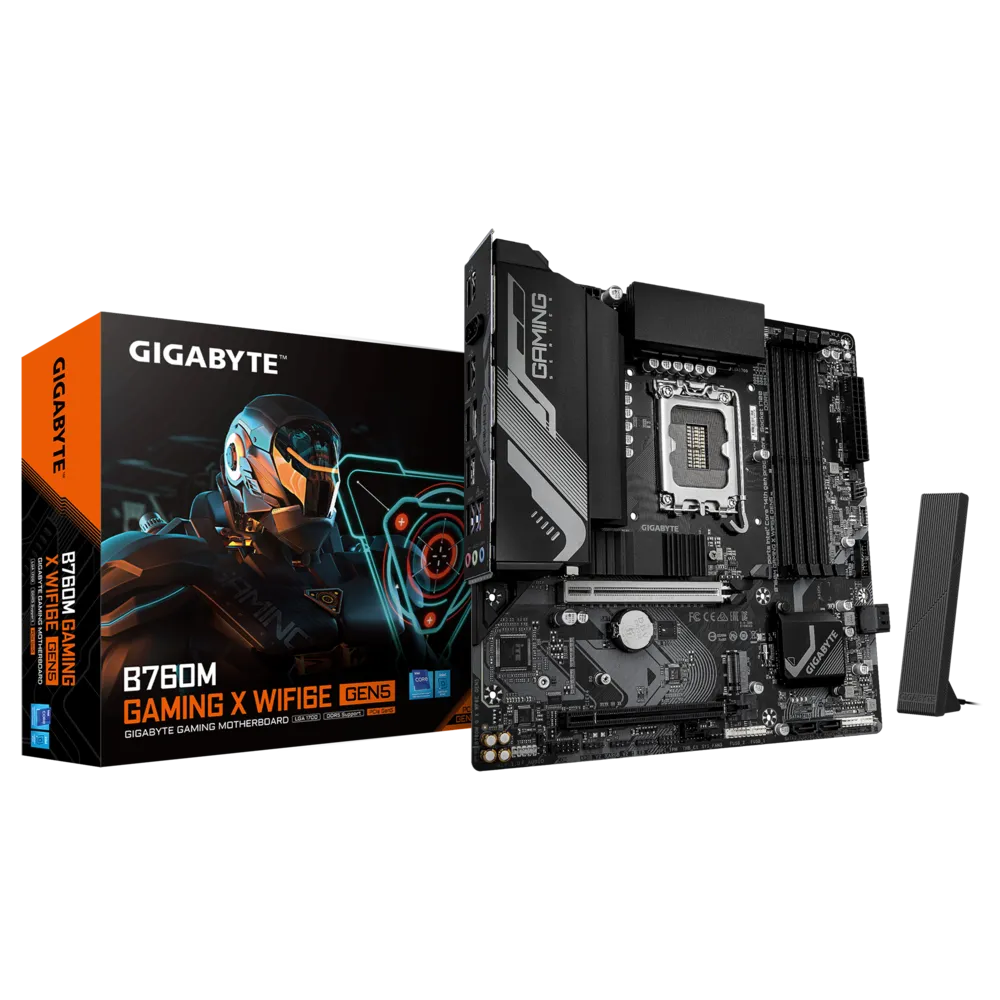 Материнская плата Gigabyte B760M GAMING X WIFI6E GEN5 (B760M G X WF6E GEN5)
