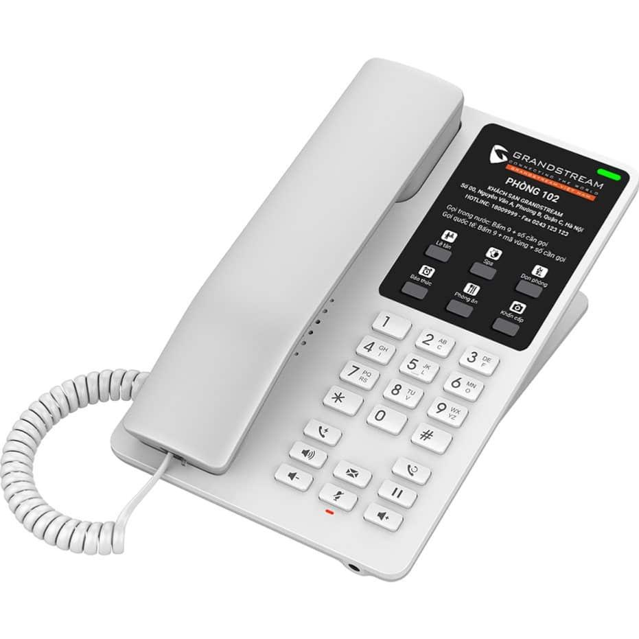 IP-телефон Grandstream GHP620, White Compact Hotel IP Phones (GHP620)