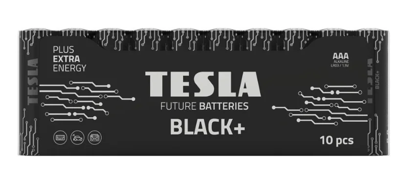 Батарейки TESLA BATTERIES BLACK+ AAA 10 PCS (BLACK+ AAA 10 PCS)