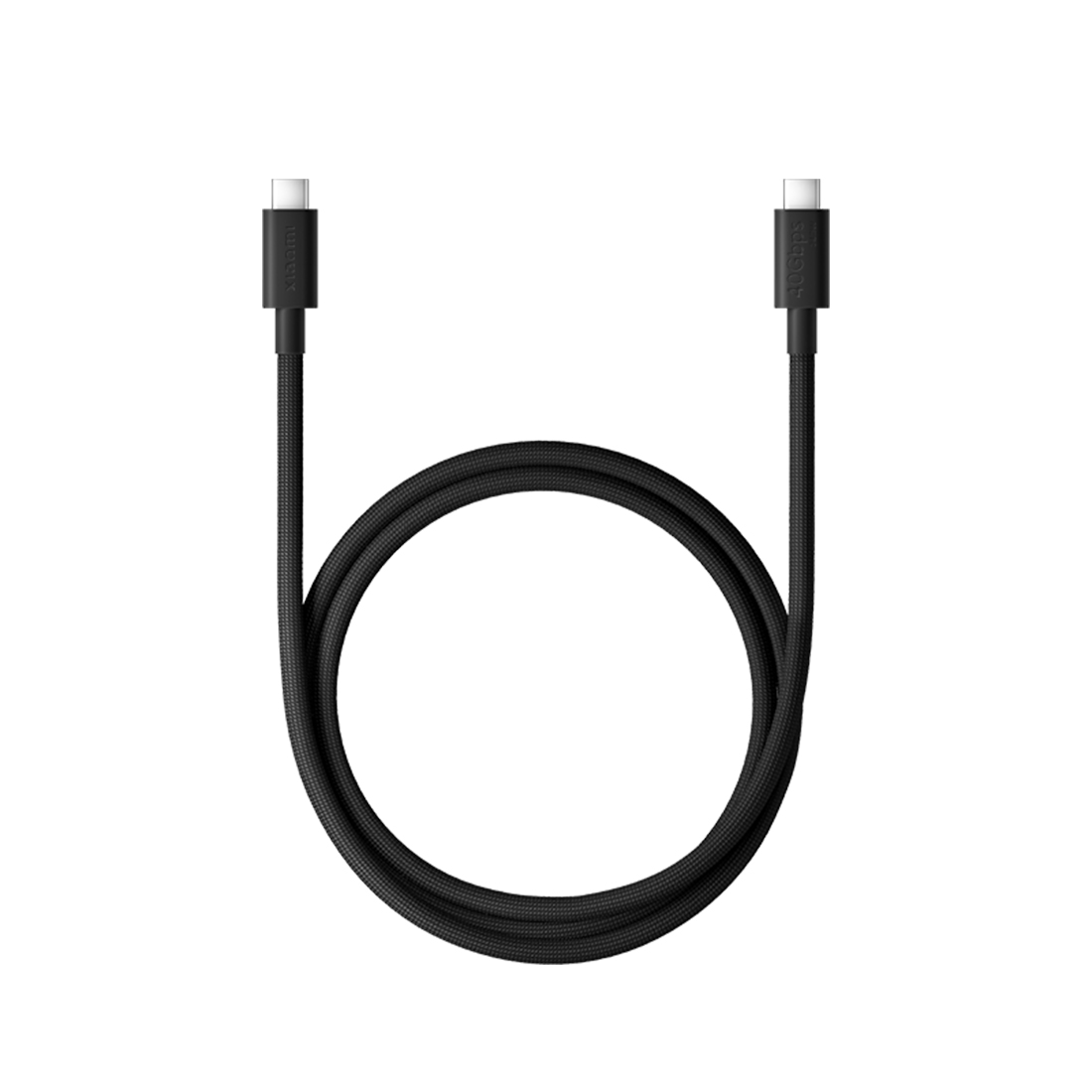 Кабель Xiaomi 6A, USB4, USB-C to USB-C, 1m - Черный (L66000)