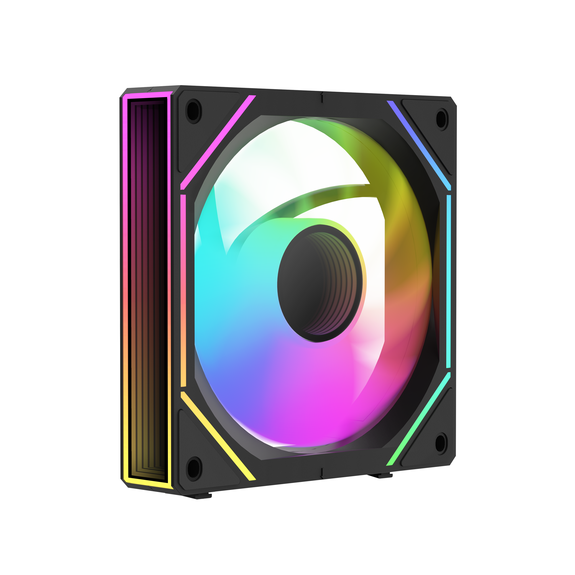 Вентилятор для корпуса Ocypus Gamma F12 UNI BK ARGB REVERSE BLADE (Gamma-F12-BK1AM01U-GL)