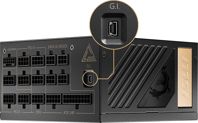 Блок питания MSI MEG Ai1300P PCIE5  1300W (MEG Ai1300P PCIE5)