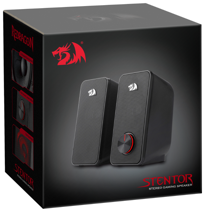 Колонки стерео Redragon Stentor, USB (77600)
