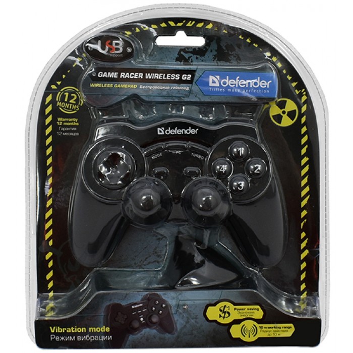 Геймпад Joystick Defender Game Racer Wireless G2 USB (64259)